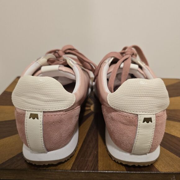 BIRDIES The Roadrunner WOMENS SIZE 8 Blush Pink Retro Sneakers Shoes Lace Up - Picture 9 of 15